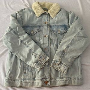 GARAGE Denim Sherpa Jacket